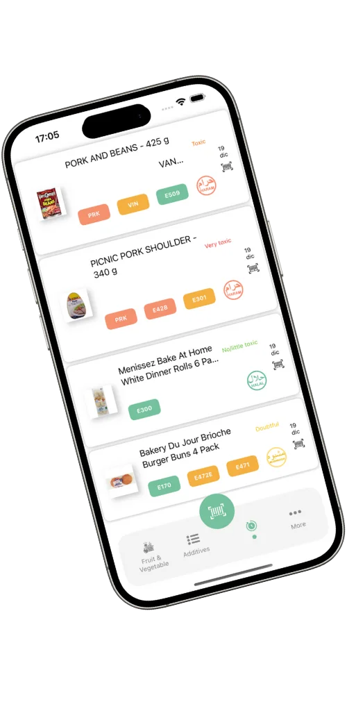 TagHalal App - History Products Halal or Haram